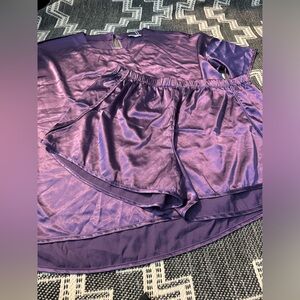 Ekouaer Satin Style Pajamas